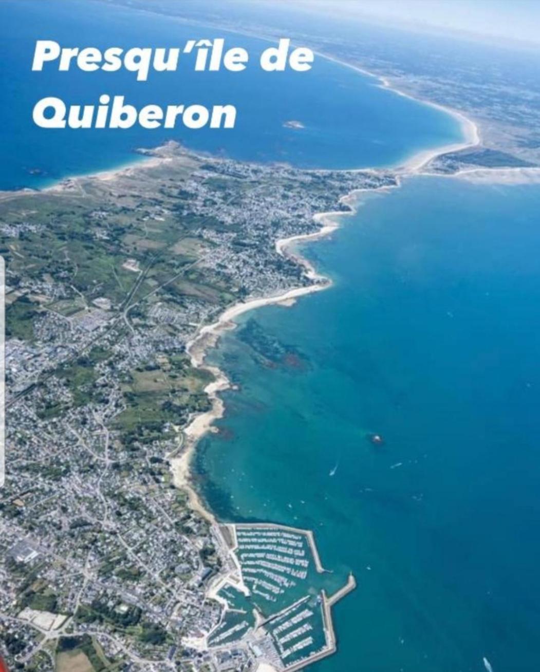 Appartement Cocon A Quiberon Dans Residence Calme, Plages Et Centre Ville A Pied Ou A Velo Pour 2 A 4 Personnes Buitenkant foto